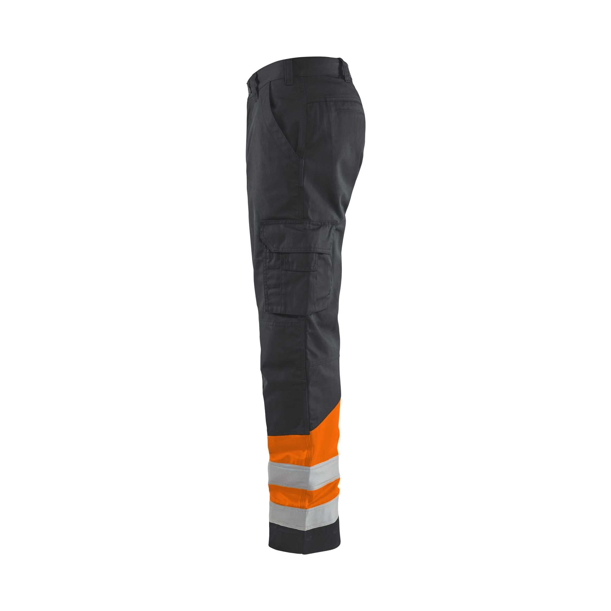 BLAKLADER 15641811 | Hi Vis trousers Hi Vis Reflective Work Trousers Men - twill fabric